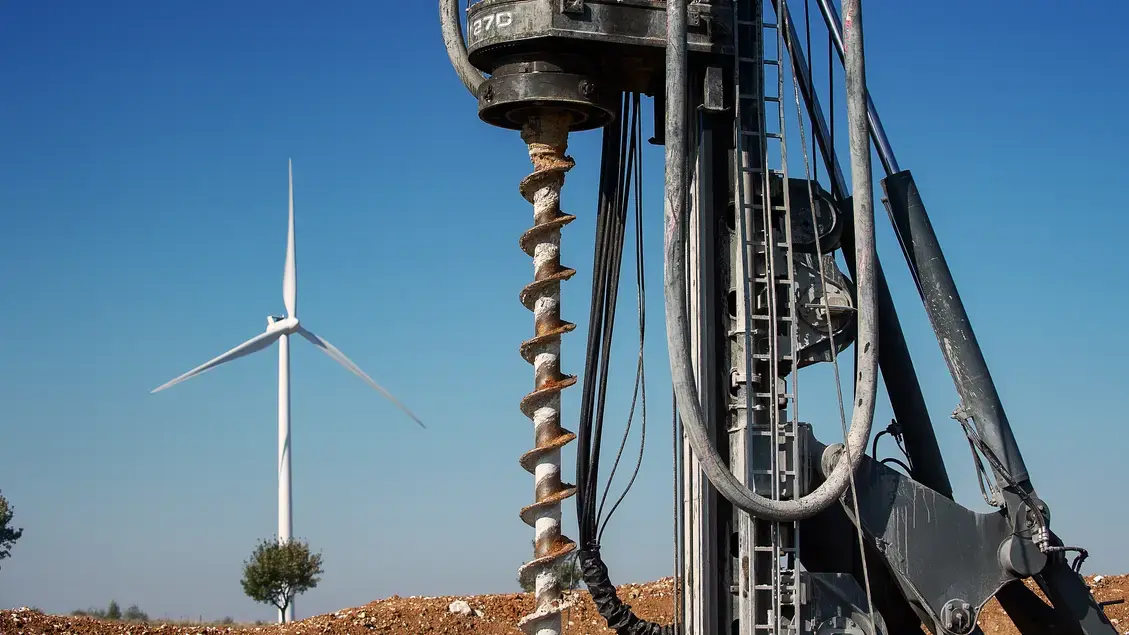 Installing foundations for a wind farm