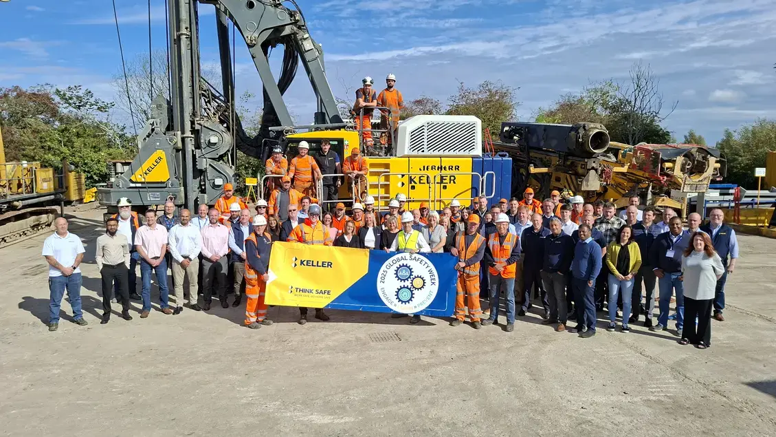 Keller UK team at Coventry HQ