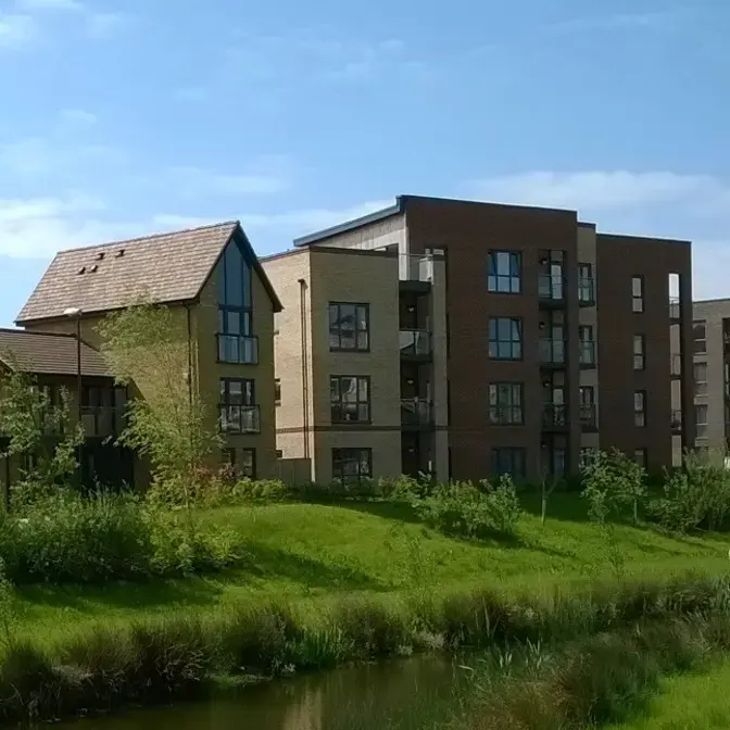 Oakgrove residentail development, Milton Keynes where Keller installed vibro stone columns