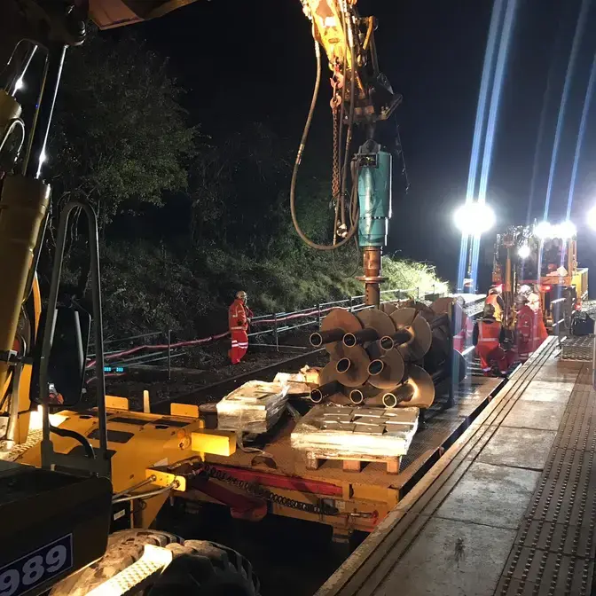 Trackbed stabilisation