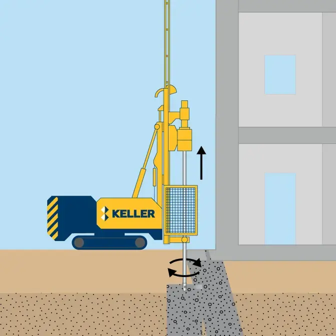 Jet grouting technique image