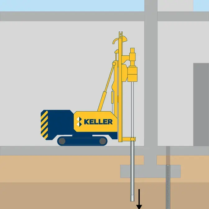 Minipiles technique image