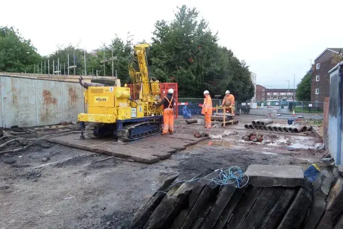 Work on bridge replacement in Manchester