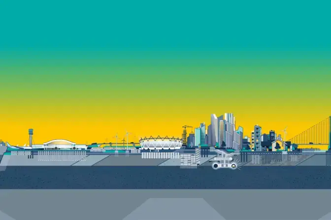 Going green … Keller is starting to tackle the issue of sustainability in geotechnical engineering