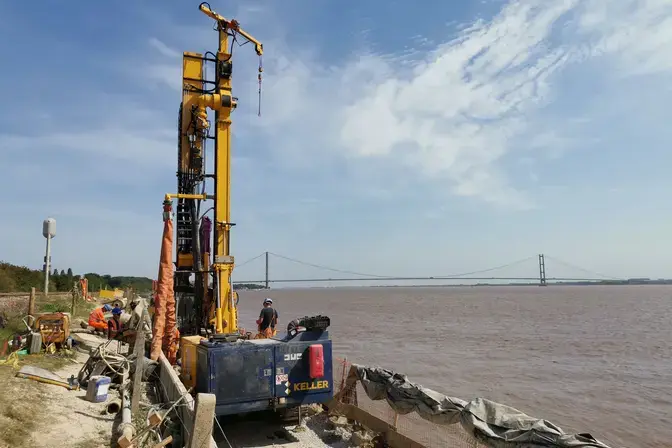Keller on site at Hessle