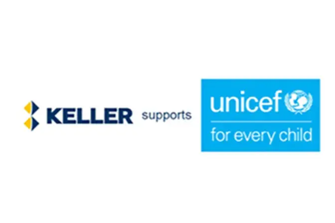 Keller supports Unicef