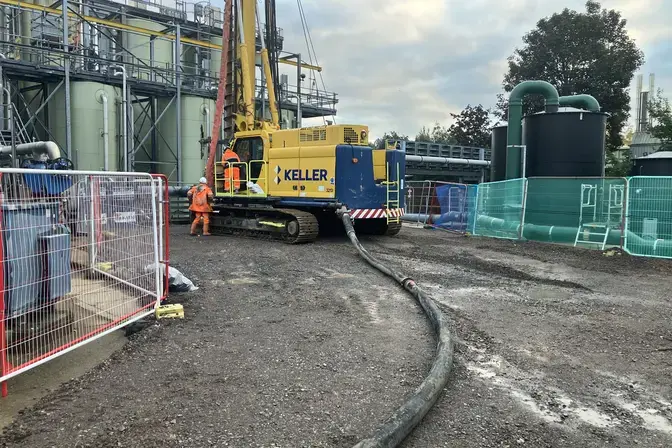 CFA piling