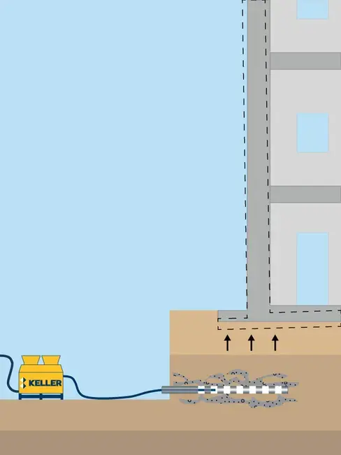 Compensation fracture grouting technique image