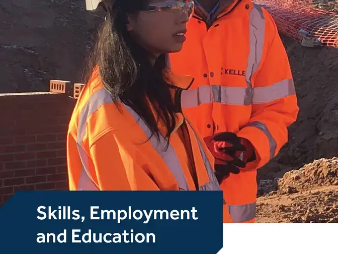 Skiss, Employment and Education brochure cover