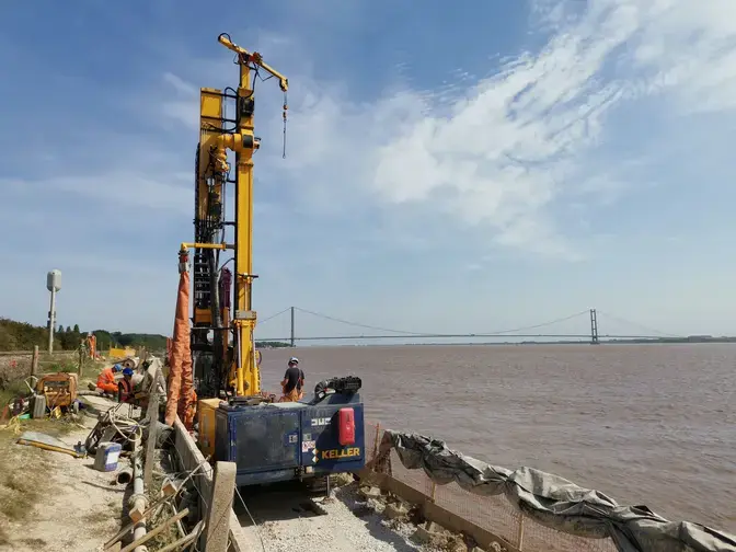 Keller on site at Hessle