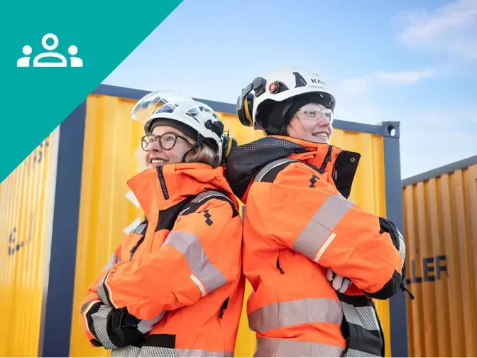 Employees on site