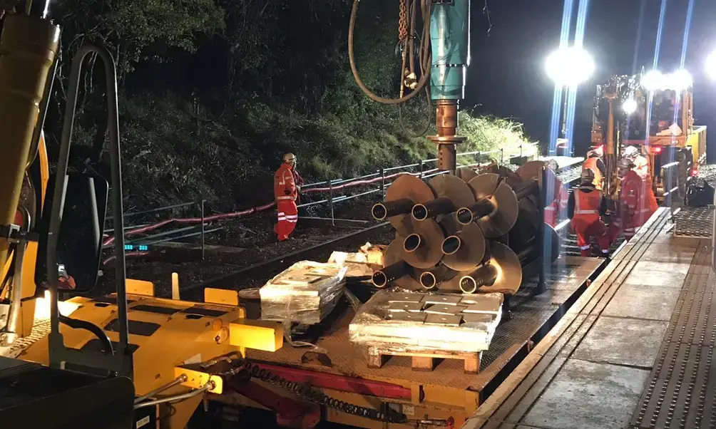 Trackbed stabilisation