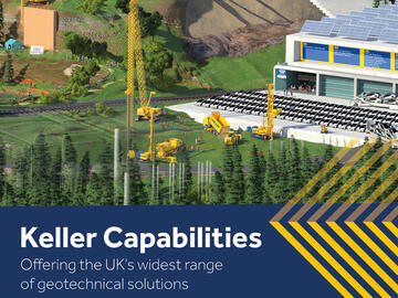 The front page of the Keller Capabilities brochure