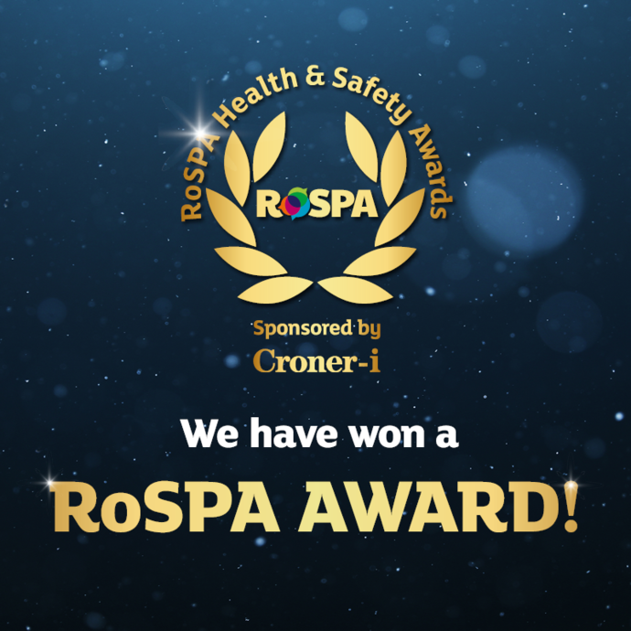 RoSPA Godl Award logo