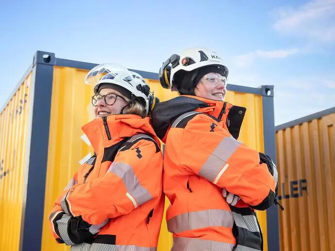 Employees on site