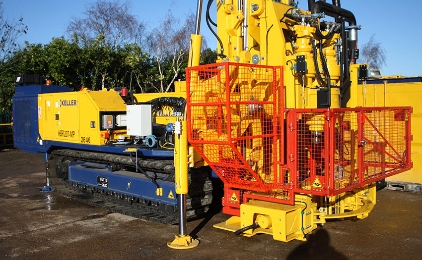Keller piling rig Hutte 207 MP