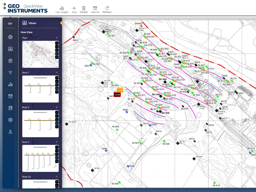 Quickview interface