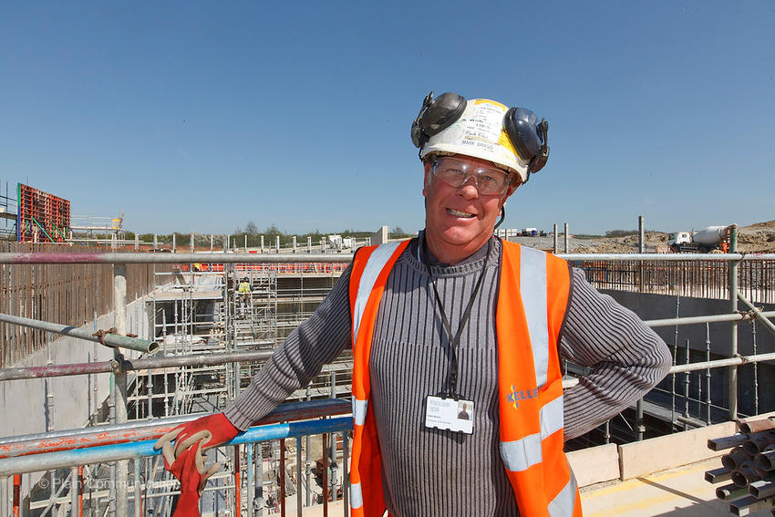 Mark Bragg on site