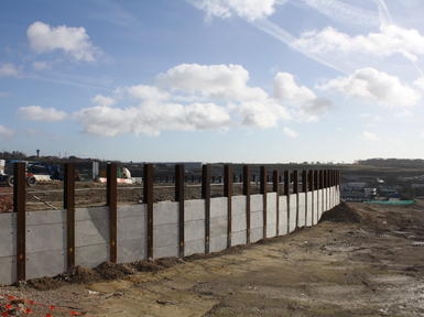 King post wall
