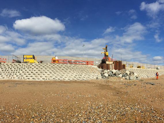 Minipiling at Shoreham Port