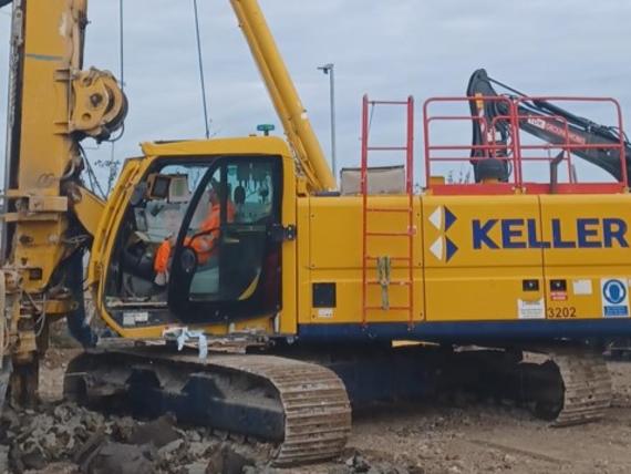 On site at Mablethorpe