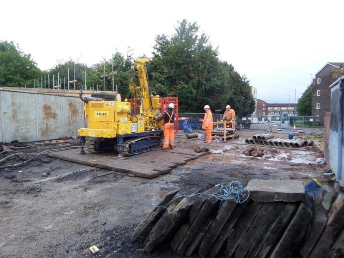 Work on bridge replacement in Manchester