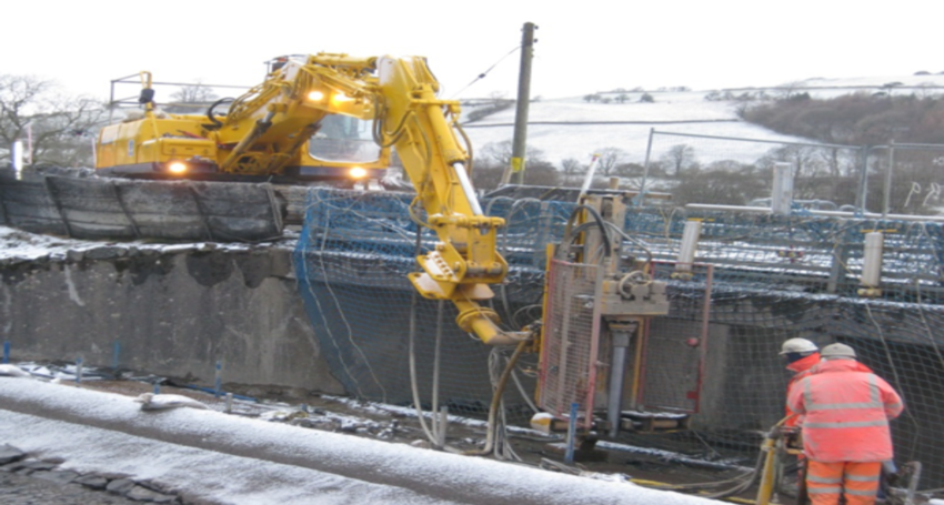 Chapel House Reservoir Slurry cut-off wall