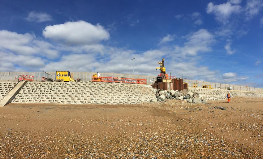 Minipiling at Shoreham Port