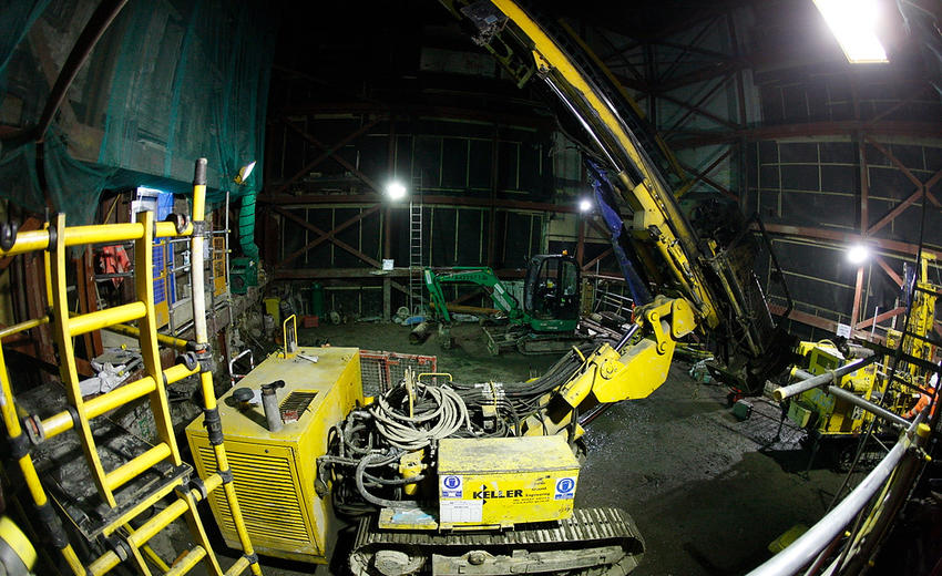 Victoria Station jet grouting