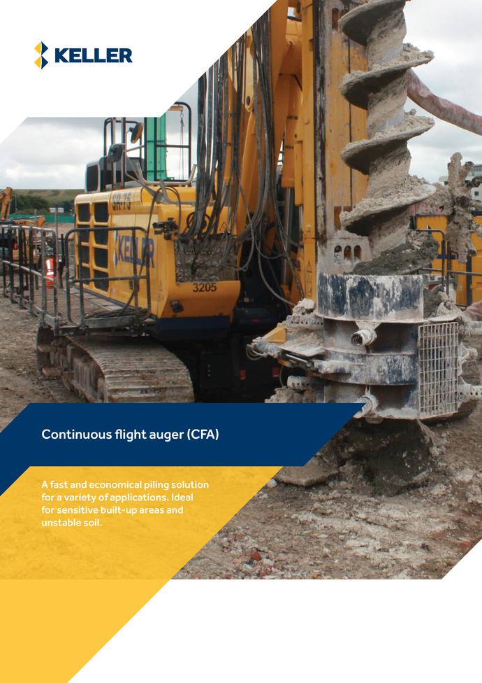 CFA piling brochure