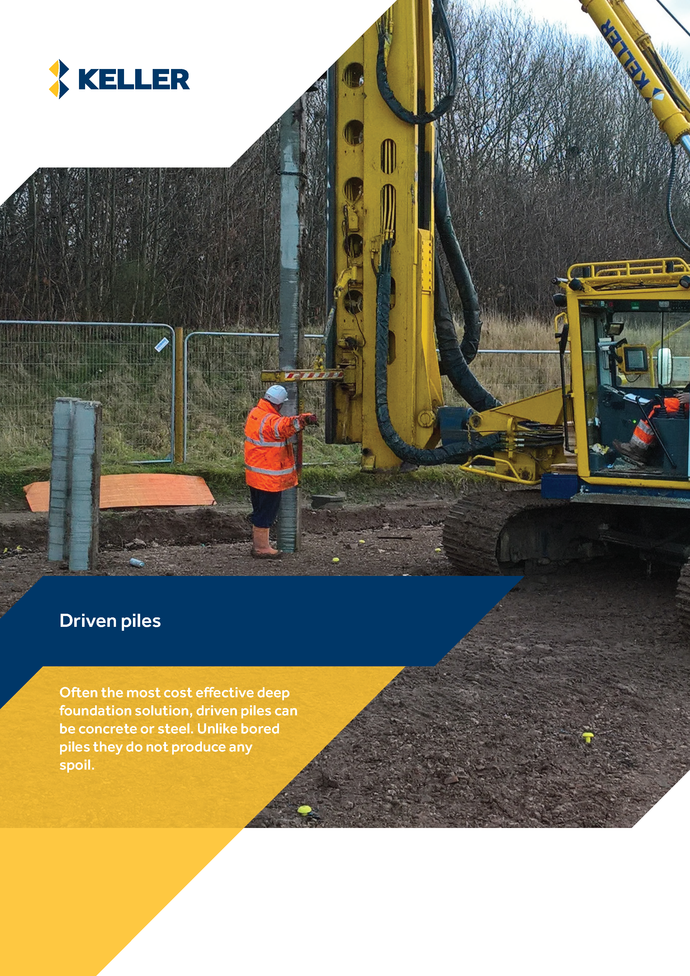 Driven piles brochure