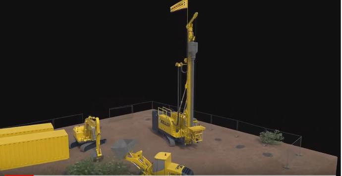 Vibro stone columns animation
