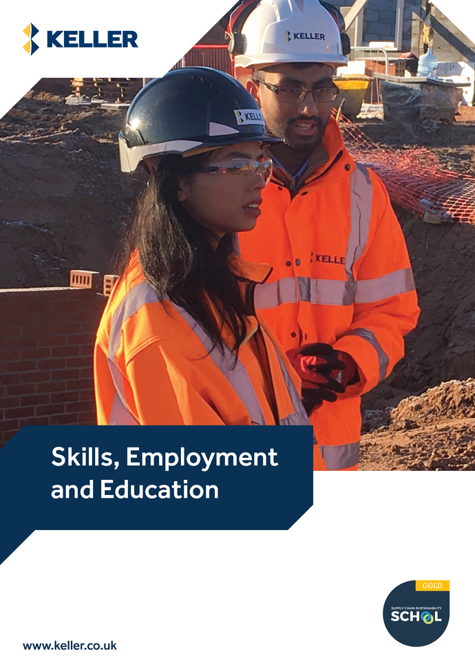 Skiss, Employment and Education brochure cover